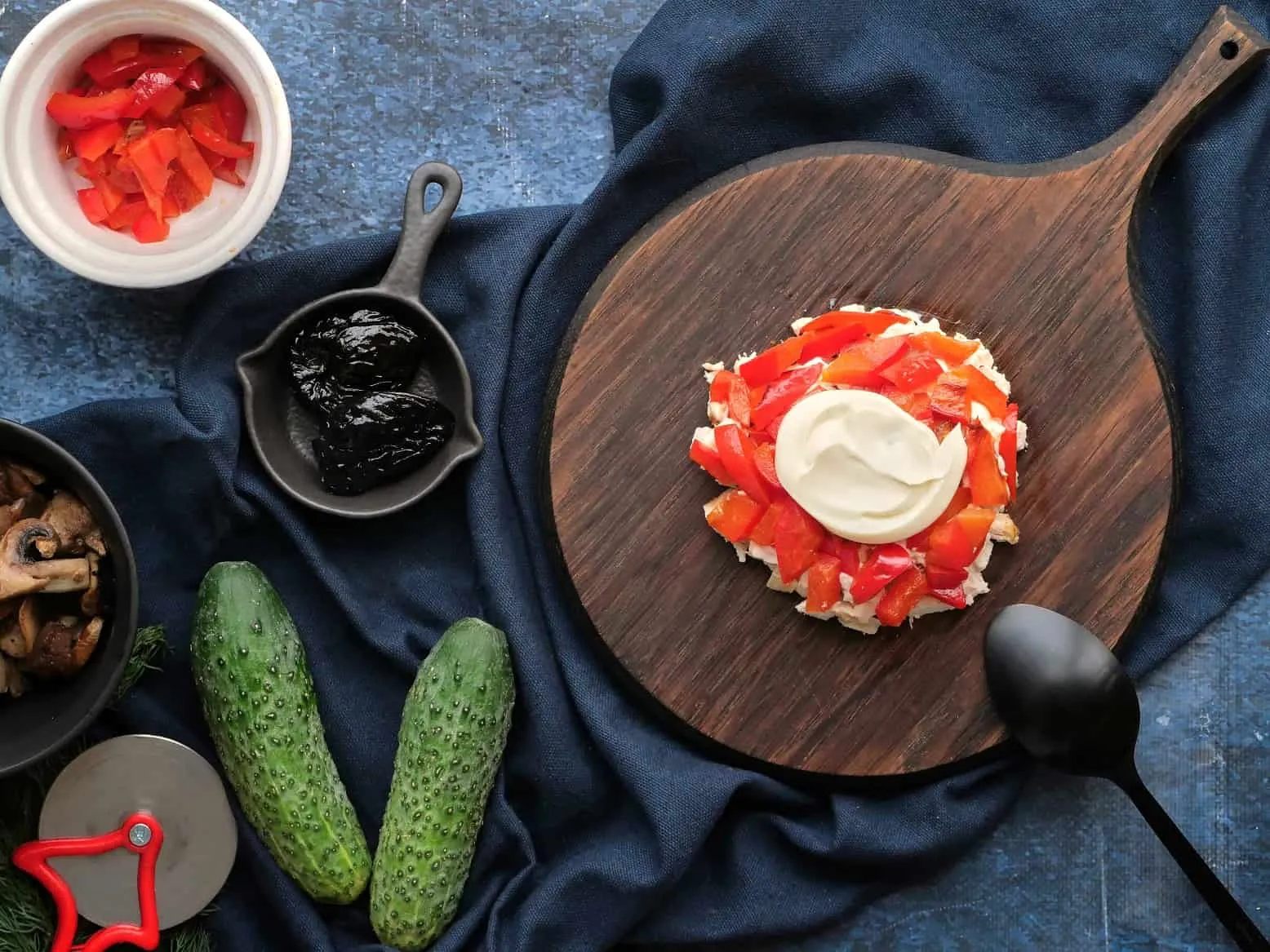 Апельсиновая долька салат