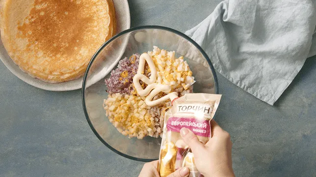 Млинці з форшмаком