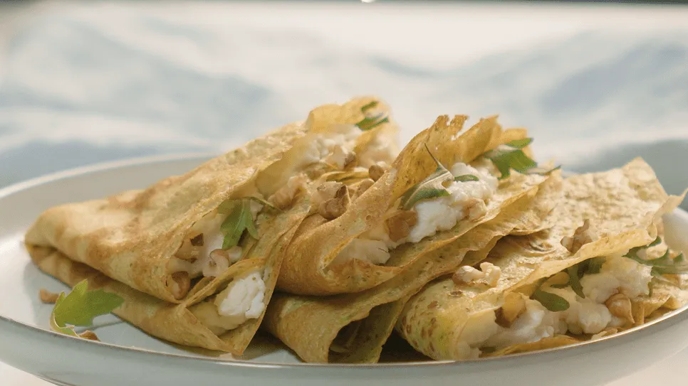 Млинці з сиром